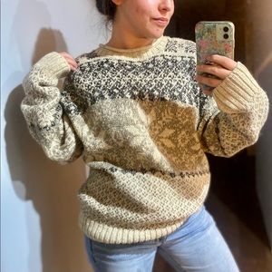 Vintage Great Land Knit sweater - size M